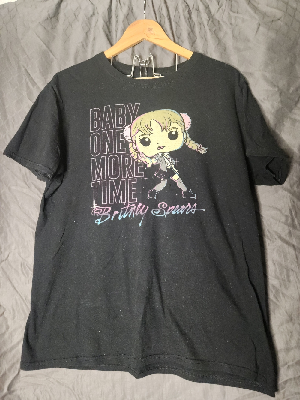 Funko Black Kids Graphic Tee with Pastel Pop Character